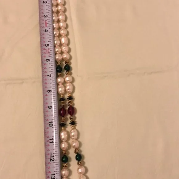 AVON KENNETH JAY LANE RENAISSANCE NECKLACE VINTAGE 1989 - Picture 6 of 13